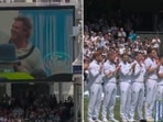 First Test between England and New Zealand halted after 23rd over for Shane Warne