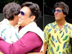 Govinda and Chunky Pandey starred together in 1993 Aankhen. Govinda and Chunky Pandey starred together in 1993 Aankhen.