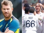 David Warner (L) and Stuart Broad