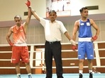 Amit Panghal secured his place in the 51kg division(BFI) Amit Panghal secured his place in the 51kg division(BFI)