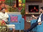 Kamal Haasan with Kapil Sharma on The Kapil Sharma Show.