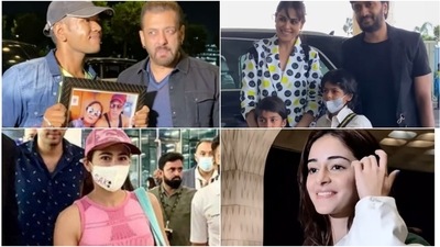 Salman Khan, Riteish Deshmukh, Genelia D'Souza, Sara Ali Khan, Ananya Panday among others will attend IIFA Awards in Dubai. Salman Khan, Riteish Deshmukh, Genelia D'Souza, Sara Ali Khan, Ananya Panday among others will attend IIFA Awards in Dubai.