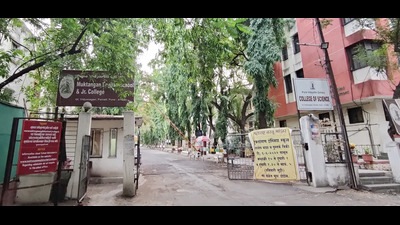 Khelo India centre is run by the Muktangan English school in Parvati since 1995. (Rahul Raut/HT PHOTO)