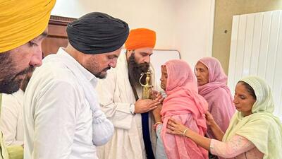 Famous Punjabi singer and Congress leader Moose Wala was shot dead on Sunday in Punjab’s Mansa district, a day after the state government curtailed his security cover. (HT Photo)