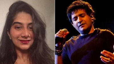 KK's daughter on his death. KK's daughter on his death.
