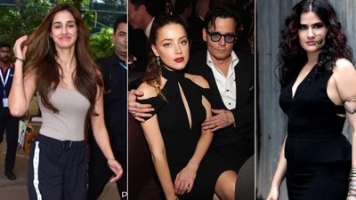 Disha Patani and Sona Mohapatra react to Amber Heard and Johnny Depp's trial's decision. Disha Patani and Sona Mohapatra react to Amber Heard and Johnny Depp's trial's decision.