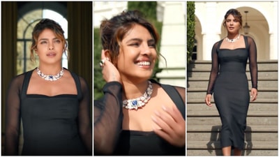 Priyanka Chopra in the Bulgari advert. Priyanka Chopra in the Bulgari advert.