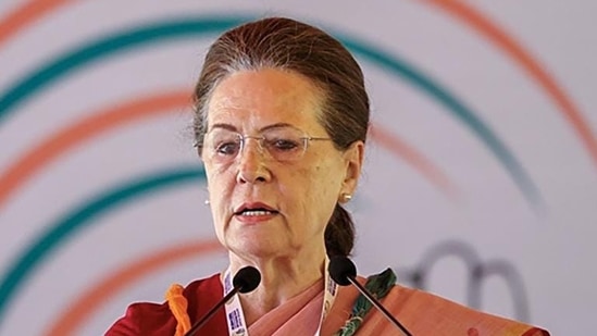 Congress interim President Sonia Gandhi tests positive for Covid-19.&nbsp;(PTI file photo)