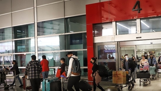 Indira Gandhi International Airport, in New Delhi. (ANI PHOTO)
