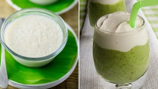Here's a look at some quick recipes of coconut water and malai to beat the heat this summer.(Pinterest)