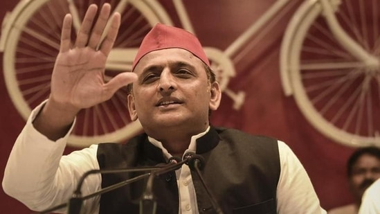 Samajwadi Party chief Akhilesh Yadav.