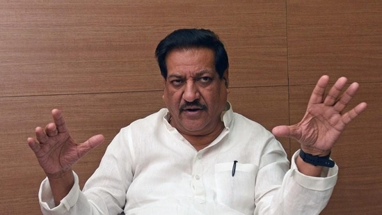 Congress leader and former Maharashtra chief minister Prithviraj Chavan.(HT FILE Photo)