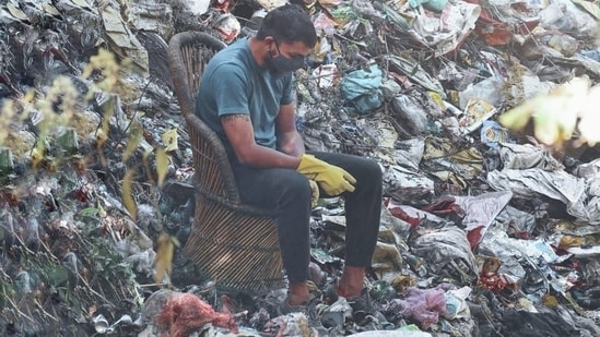The Healing Himalayas Foundation, led by Pradeep Sangwan (in the photograph), is building material recovery facilities in remote locations as part of its decentralised waste management plan. An MRF is a plant that separates and prepares single-stream recycling materials to be sold to end buyers