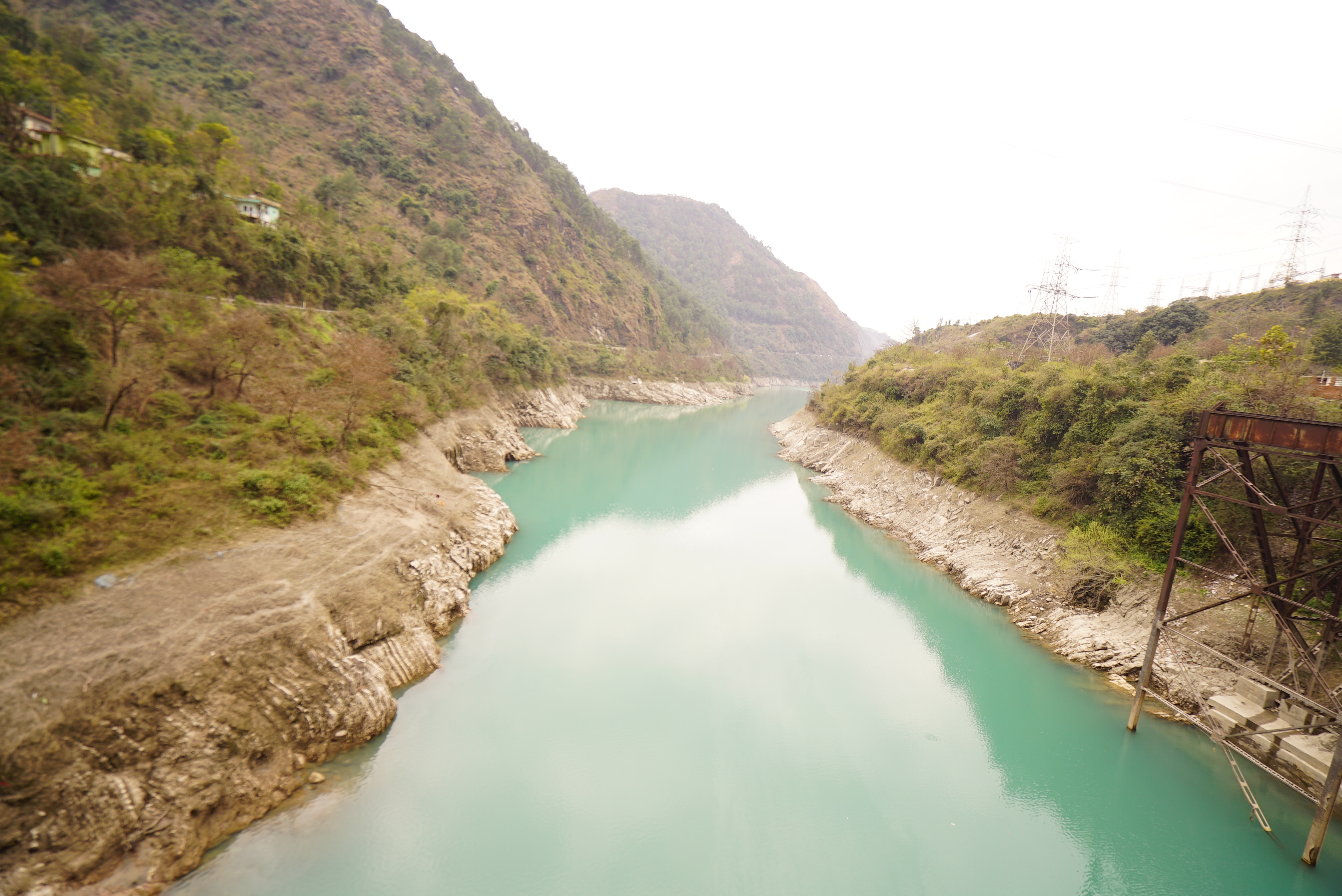 The Beas at Kullu. The Beas rises in the Himalayas and flows through Himachal Pradesh to Punjab. (Shutterstock) The Beas at Kullu. The Beas rises in the Himalayas and flows through Himachal Pradesh to Punjab. (Shutterstock)
