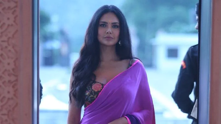 Esha Gupta in a still from Aashram season 3.