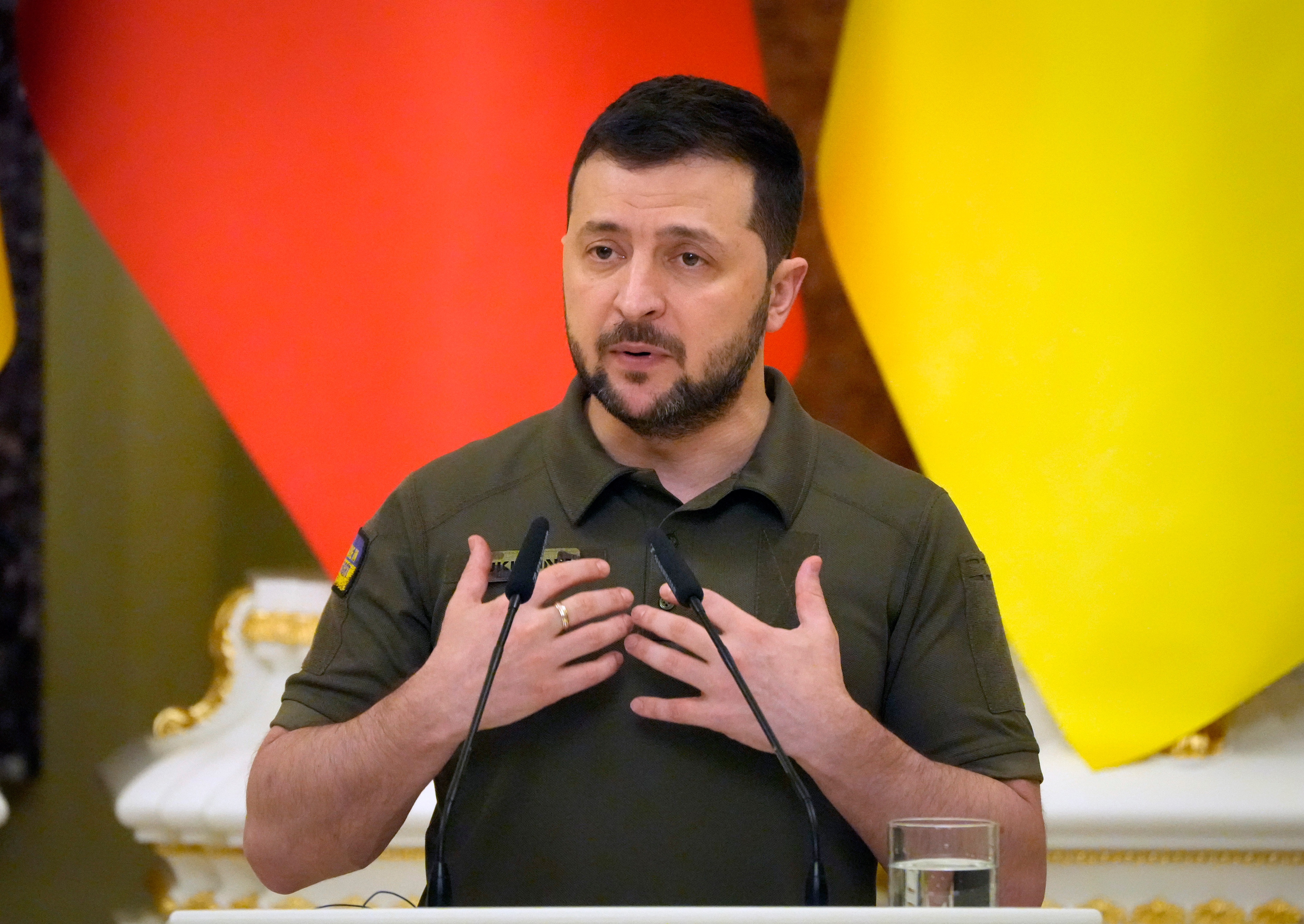 Ukrainian President Volodymyr Zelensky. (AP file photo) Ukrainian President Volodymyr Zelensky. (AP file photo)
