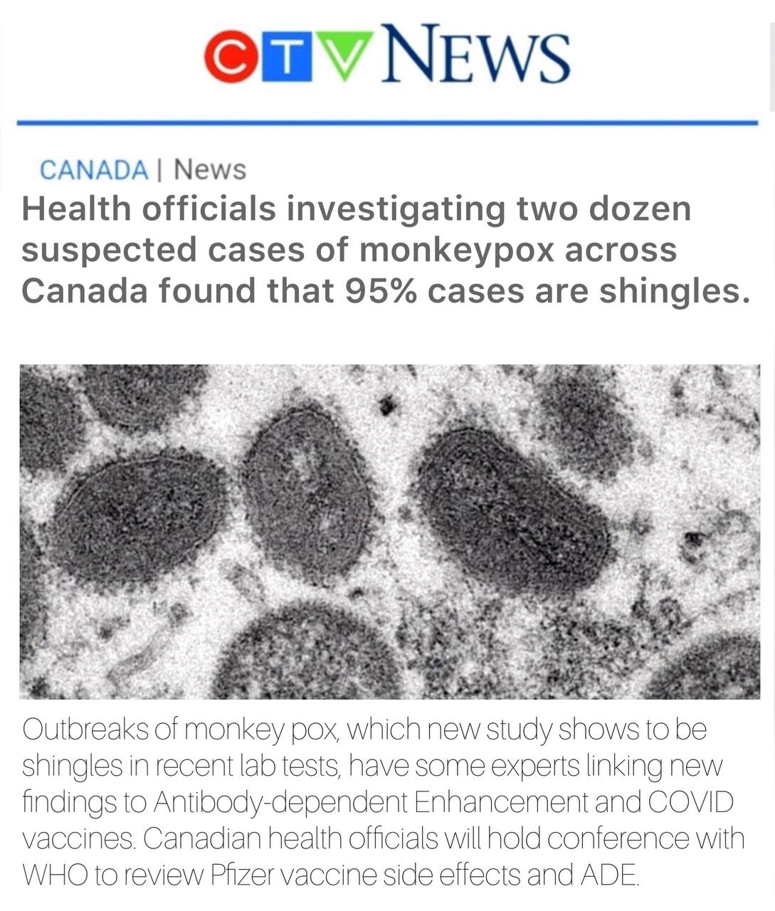Screenshot of supposed CTV News article shared by @ProjectTabs on May 23 (Source: Twitter)
