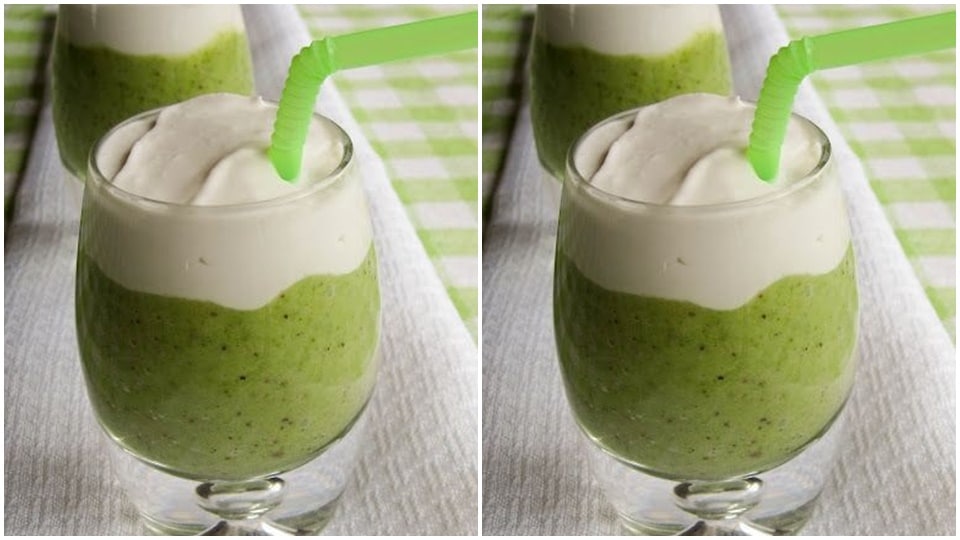 Kiwi Coconut Smoothie(Pinterest)