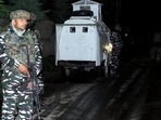 Two non-local labourers were injured in a grenade attack in Shopian. Two non-local labourers were injured in a grenade attack in Shopian.