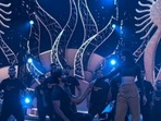 Ananya Panday and Shahid Kapoor at IIFA 2022. Ananya Panday and Shahid Kapoor at IIFA 2022.