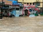 Heavy to very heavy rain has been forecast to continue on Friday as well as Saturday in Assam by the IMD. (Screengrab/ANI video) Heavy to very heavy rain has been forecast to continue on Friday as well as Saturday in Assam by the IMD. (Screengrab/ANI video)