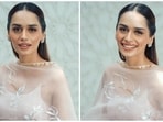 Miss World 2017 winner Manushi Chhillar has officially entered the film industry as the star makes her Bollywood debut with Akshay Kumar's historical drama Samrat Prithviraj. The film hits the theatres today, and Manushi and Akshay have been promoting it with full enthusiasm for the past few weeks. From bespoke lehenga choli sets to heritage silk sarees and heavily-embellished sharara sets, Manushi wore it all during the promotions. Even her latest look has left the internet swooning. Scroll ahead to take a look.(Instagram)