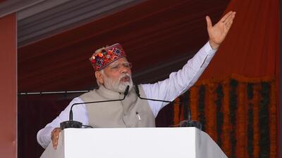 Prime Minister Narendra Modi will also visit Kanpur. (HT PHOTO) Prime Minister Narendra Modi will also visit Kanpur. (HT PHOTO)
