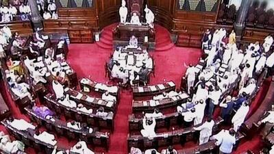 Congress’s nominees Rajeev Shukla and Ranjeet Ranjan were elected unopposed to the Rajya Sabha from Chhattisgarh on Friday. (PTI PHOTO.)