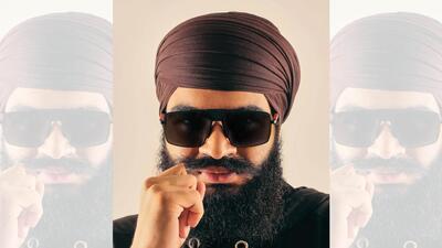 Harteerath Singh says that over the past two years, the Hemkunt Foundation has impacted 4,00,000 lives in over 21 states of India; Styling by Tanya Aggarwal; Art Direction by Amit Malik; Hair and make-up by Artistry by Anjali Jain; Trackpants and hoodie set by Genes Lecoanet Hemant; Sunglasses by Prada; Shoes by Asics (Shivamm Pathak)