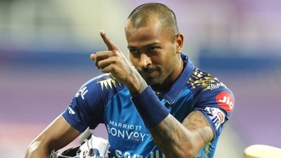Hardik Pandya for Mumbai Indians (MI ) Hardik Pandya for Mumbai Indians (MI )