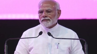PM Modi addressed the key business event in UP. PM Modi addressed the key business event in UP. 