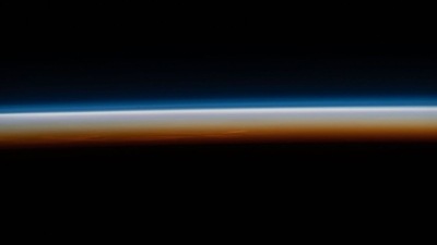 The image posted by International Space Station on Instagram shows an orbital sunset’s last rays illuminating Earth’s horizon. (Instagram/@iss) The image posted by International Space Station on Instagram shows an orbital sunset’s last rays illuminating Earth’s horizon. (Instagram/@iss)