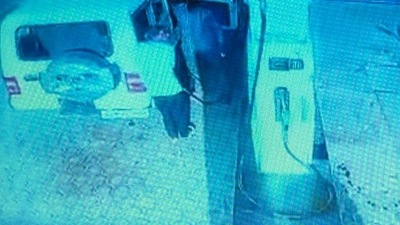 The CCTV footage of the accused seen at Bisla petrol pump in Fatehabad district of Haryana on May 25, five days before Sidhu Moose Wala's murder.&nbsp;