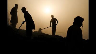 The kiln industry is already on the verge of collapse in the wake of high input and labour costs. The recent hike in coal prices and imposition of new taxes has made it almost impossible to continue running the kilns, said Punjab Brick Kiln Association chairman KK Vassal on Friday. (AFP File Photo)