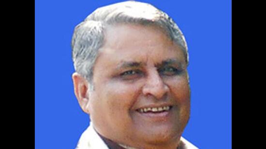 Bihar education minister Vijay Kumar Choudhary. (HT Photo)