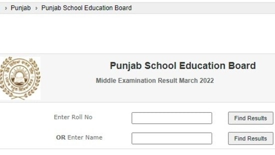 PSEB 10th Result 2022 live updates: Term 2 Result declared for