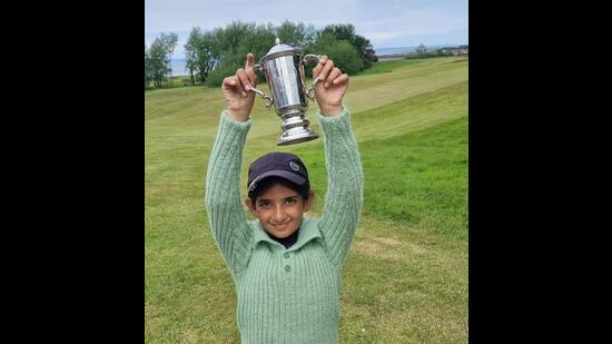 Now, Ojaswini will participate in the US Kids World Championship to be held at Pinehurst, North Carolina, USA, in August. (HT Photo)