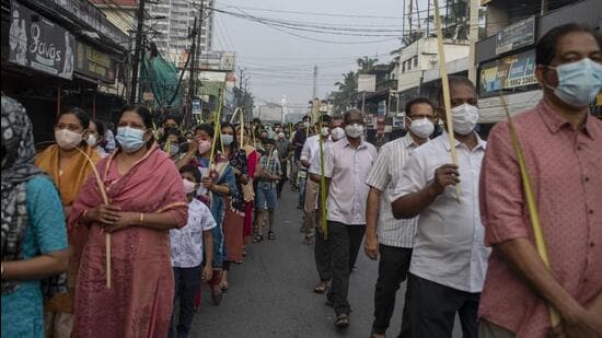 With Covid-19 cases crossing the 1000-mark in Kerala, experts warned health authorities and people of the state not to lower their guard. (AP PHOTO.)