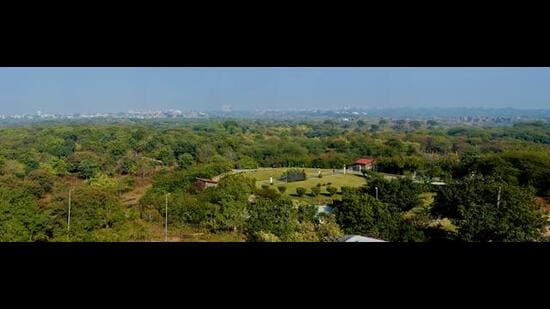 The Aravalli Biodiversity Park in Delhi (Shutterstock)