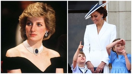 Kate Middleton pays a tribute to Princess Diana. (Pinterest, Reuters)