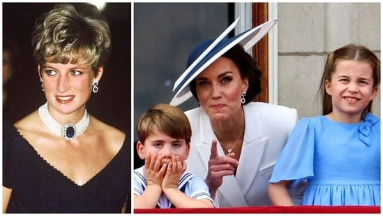 Kate Middleton pays tribute to Princess Diana at Queen Elizabeth's Platinum Jubilee celebrations(Pinterest, Reuters)