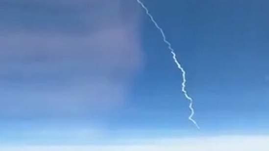 Screengrab from video shared by a Twitter user @jchovernut. Screengrab from video shared by a Twitter user @jchovernut.