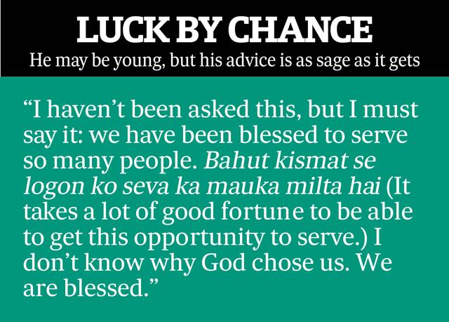 The role of lady luck