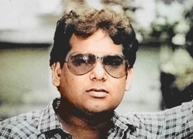 Satish at his first ever photoshoot Satish at his first ever photoshoot