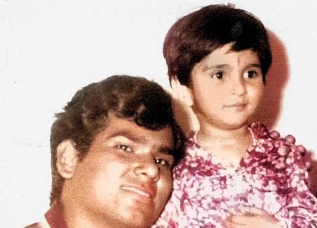 With Nadira and Raj Babbar’s daughter Juhi With Nadira and Raj Babbar’s daughter Juhi
