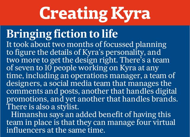 The process of creating Kyra The process of creating Kyra