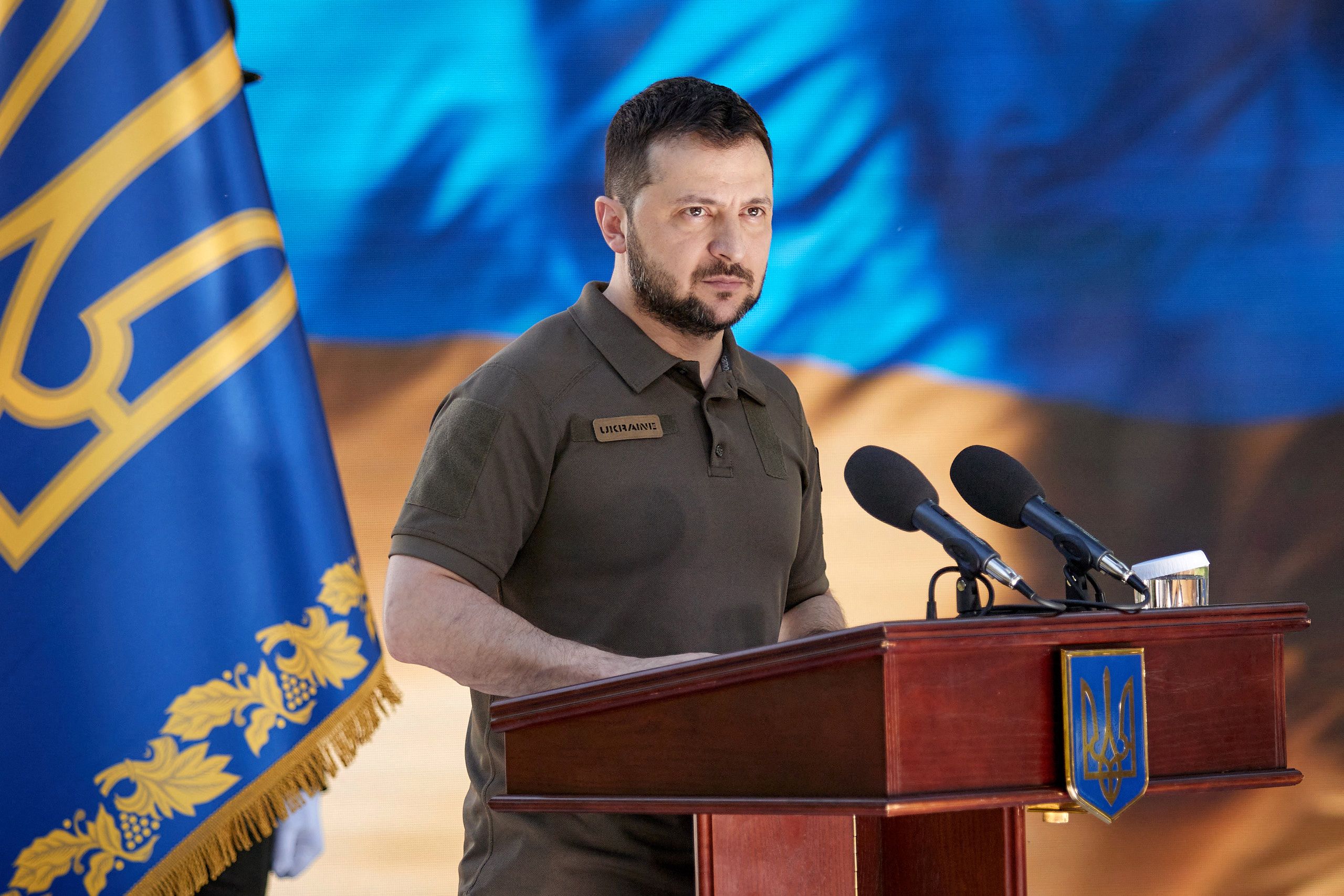 Ukrainian President Volodymyr Zelensky. (AFP) Ukrainian President Volodymyr Zelensky. (AFP)