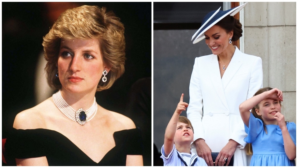 Kate Middleton pays a tribute to Princess Diana.&nbsp; (Pinterest, Reuters)