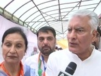 BJP leader Sunil Jakhar talks to reporters in Chandigarh on Saturday. (ANI) BJP leader Sunil Jakhar talks to reporters in Chandigarh on Saturday. (ANI)