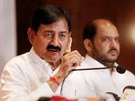 Senior Congress leader Bharatsinh Solanki said he has already filed for divorce. (PTI) Senior Congress leader Bharatsinh Solanki said he has already filed for divorce. (PTI)